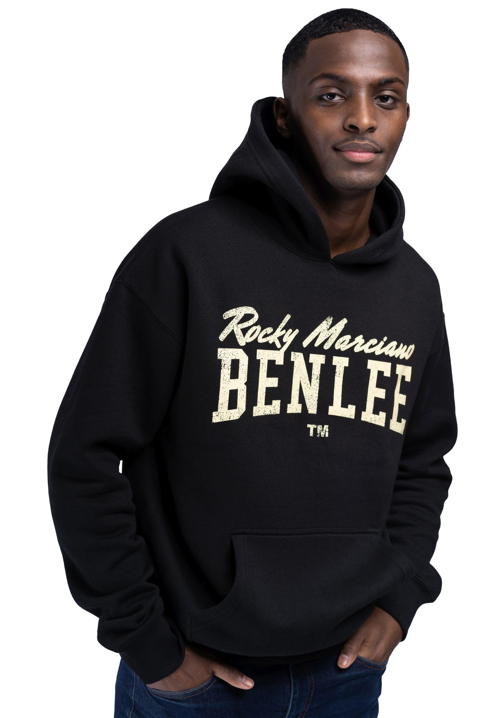BENLEE Felpa con Cappuccio da Uomo Oversize Lemmy