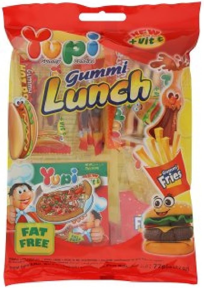 Lunch Gummy Candies 77g (9 Packs)