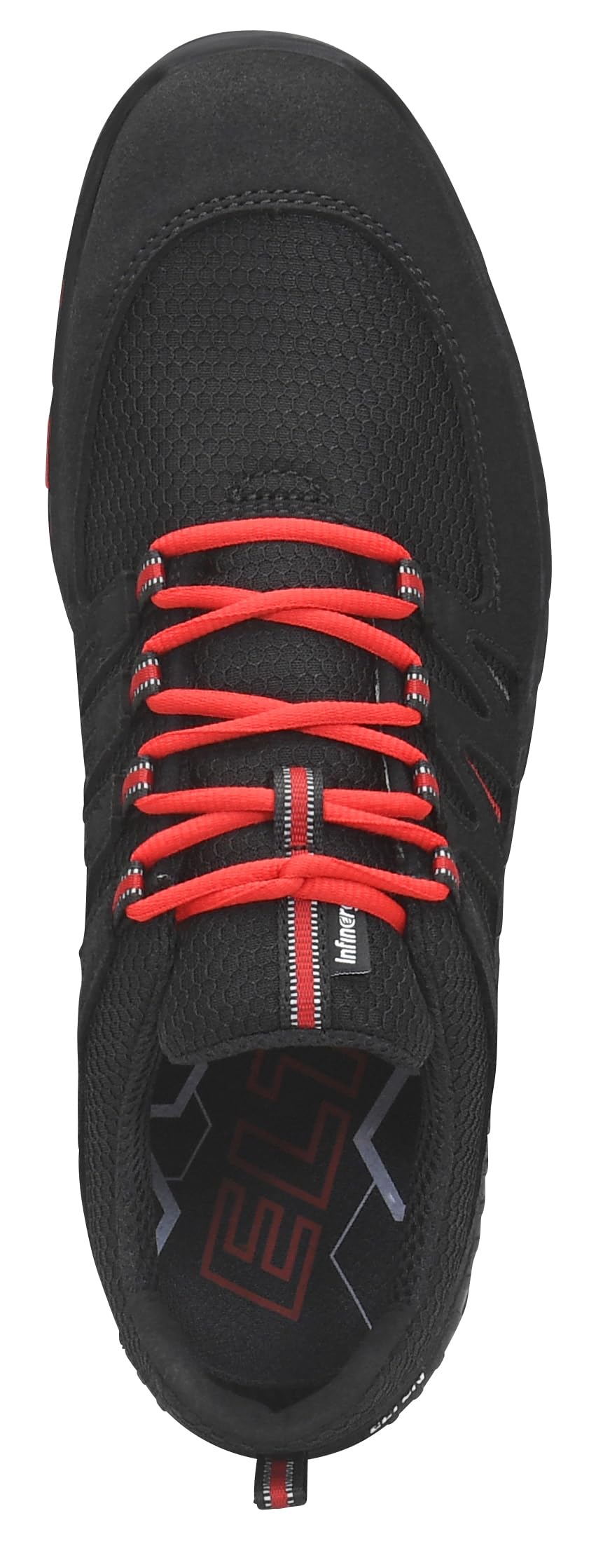 ELTEN Maddox Compo Black-red Low ESD S3S | Sicherheitsschuhe für Damen & Herren, Kunststoffkappe, leicht, atmungsaktiv