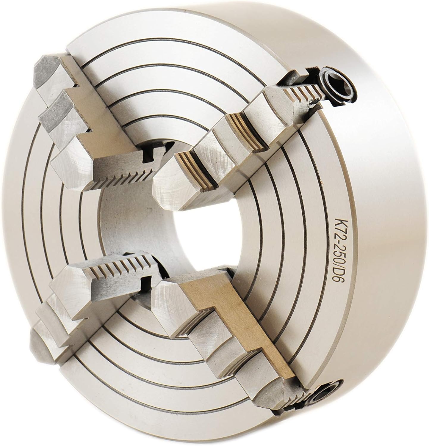Shars 10" 4 Jaw Independent Lathe Chuck D1-6 TIR Runout New 202-5426 R[