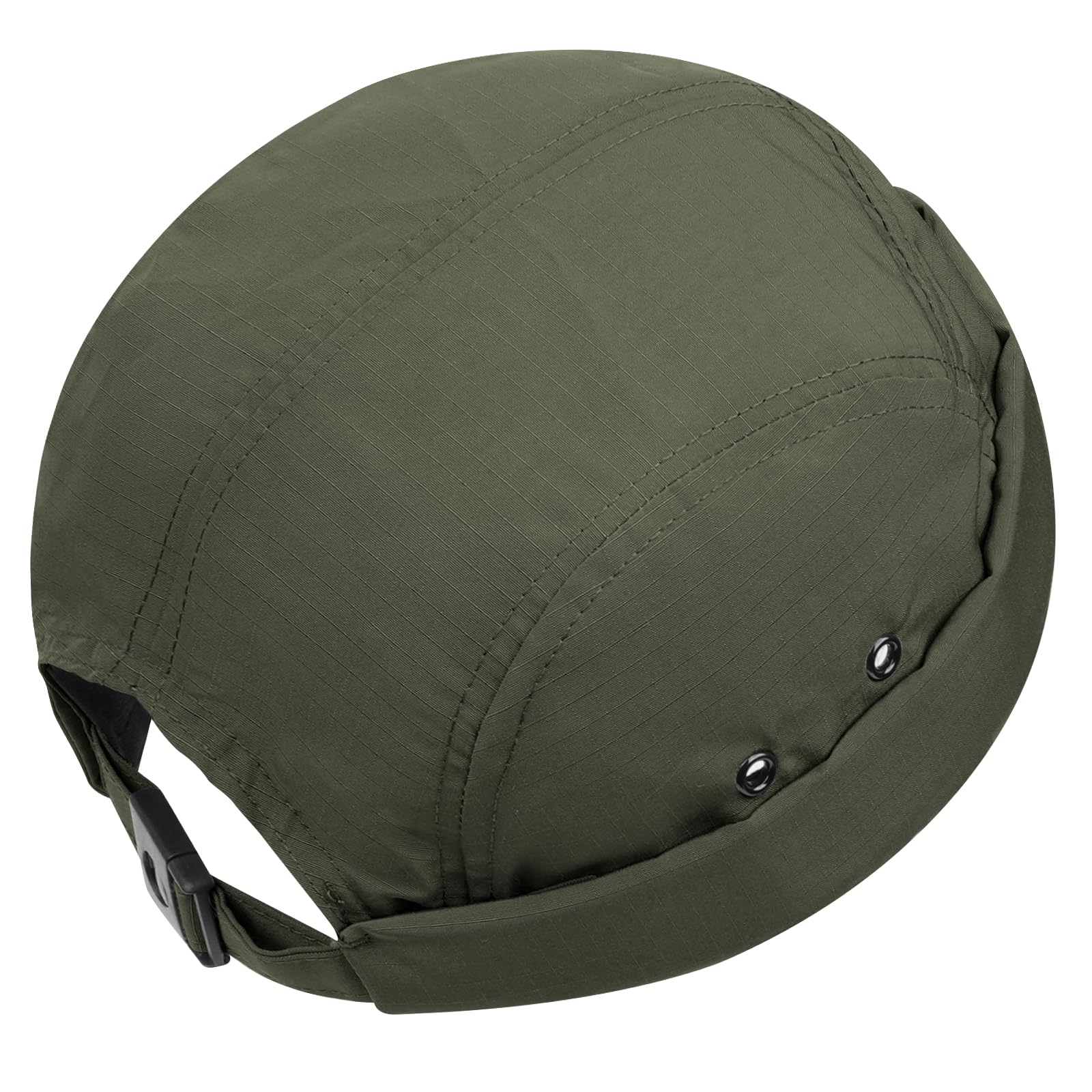 Croogo Sombrero impermeable sin ala de secado rápido, gorro diario de 5 paneles, sombrero casual de cráneo, sombrero retro de trabajador, sombreros de propietario