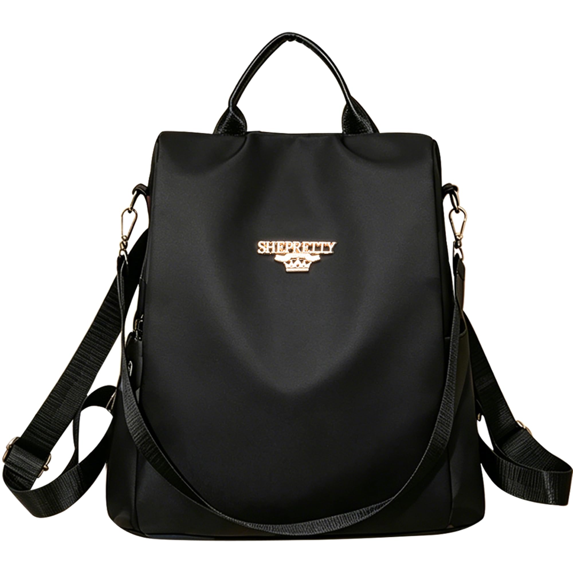 shepretty Sac à dos antivol imperméable pour femme