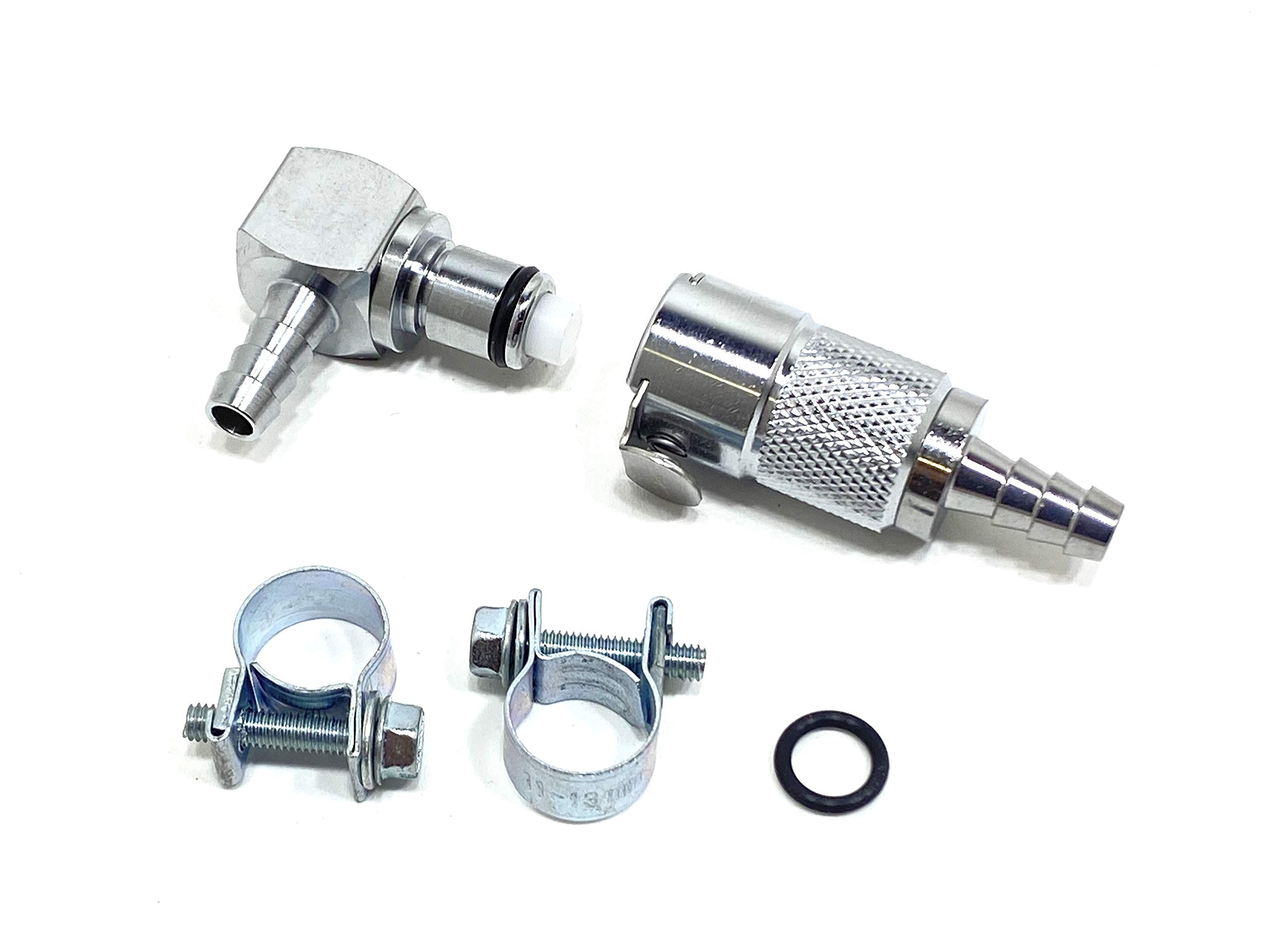 Buy Metal Quick Disconnect Coupling 90 Degree Elbow Fuel Line Supply