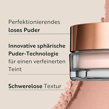 M. Asam Magic Finish Final Touch Setting Powder Brightening Pink (12 g) Loose powder for a naturally matte finish optimal hold and fine complexion light powder make-up with hyaluronic acid