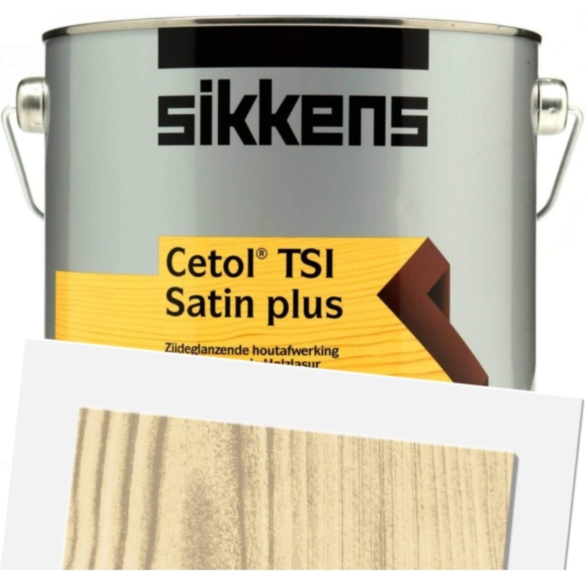 B&Q -  Cetol Tsi Satin Plus Woodstain Paint2.5 LitreColourless (003)