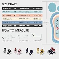 Vista 2 de Engtoy Baby Sock Shoes Baby Walking Shoes Infant Non-Slip Breathable Slippers with Soft Rubber Sole Baby Boys Girls Slip On Sneakers