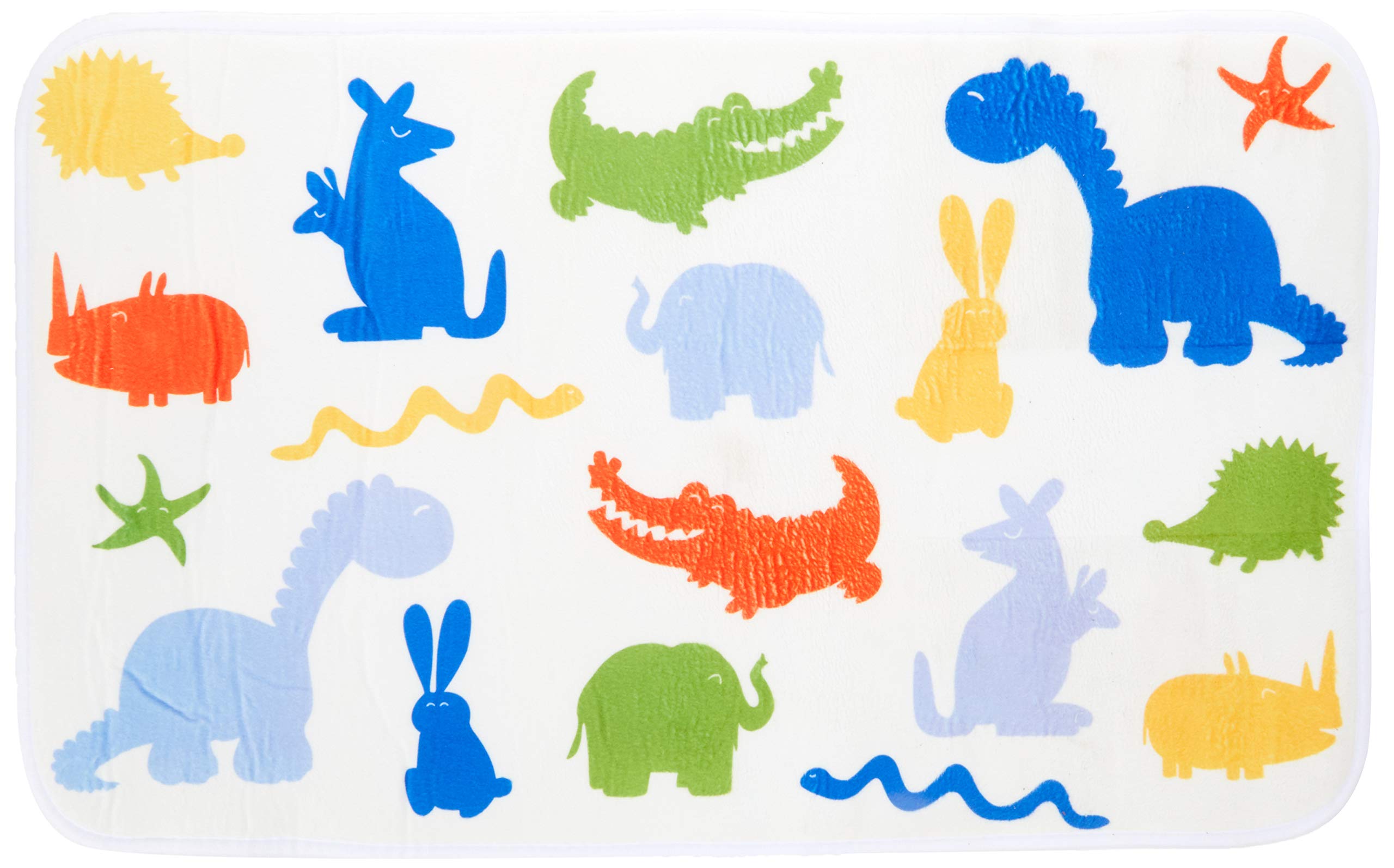 Bath mat of microfibre 45x75cm Zoo