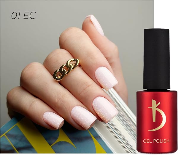 Kodi Professional Esmaltes Semipermanentes para Uñas en Colores Exclusivos - Gel Nail Polish Eclipse Collection - Esmalte de Uñas UV LED Elegante y Duradero - Milky Shimmer 7 ml - 4
