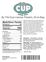 Vista 2 de By The Cup Pasteles de regaliz (24 oz)