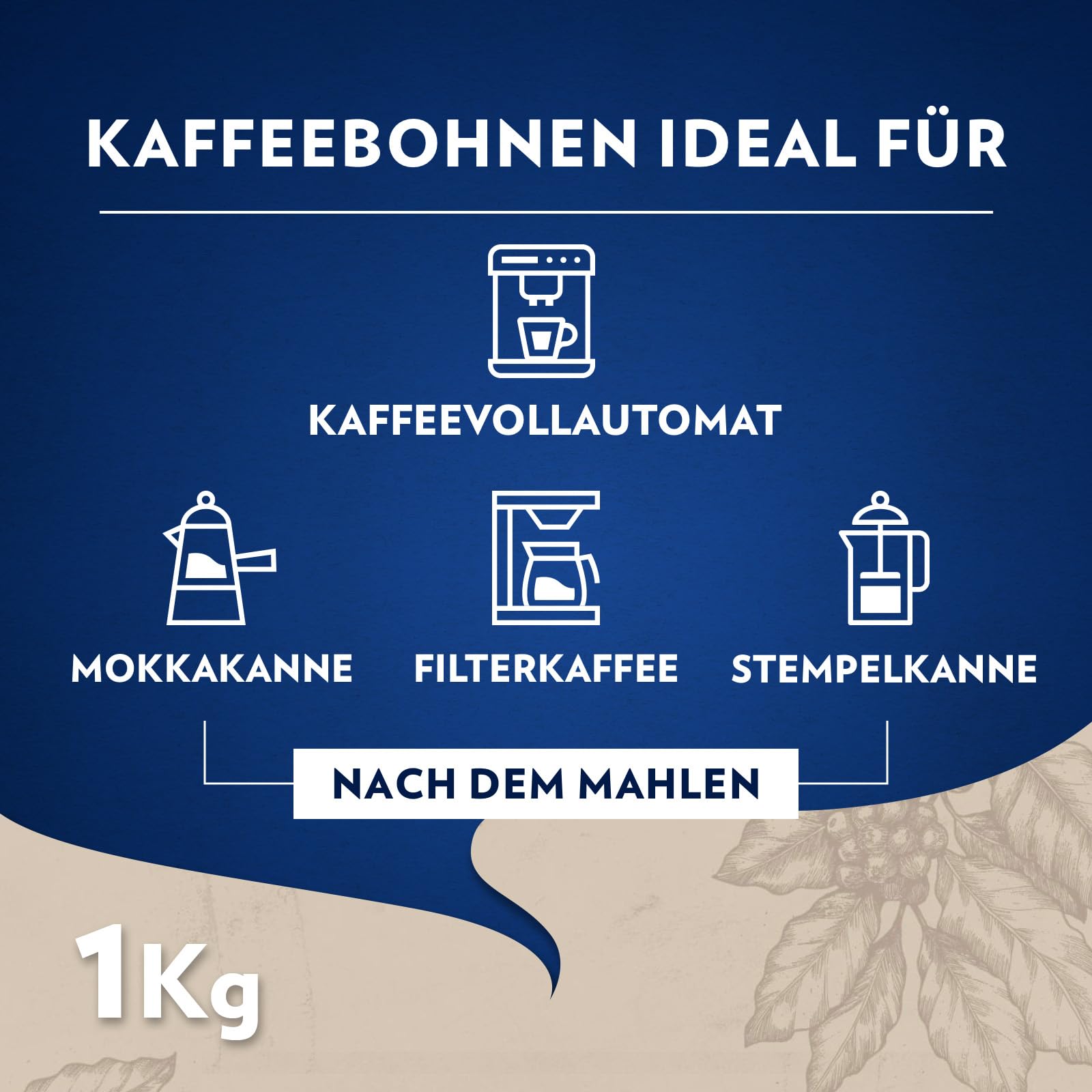 Lavazza, Tierra for Cuba, Bio-Kaffeebohnen, Ideal für Espressomaschinen, mit Aromen von Schokolade und Trockenfrüchten, Arabica und Robusta, Intensität 7/10, Mittlere Röstung, 1 kg