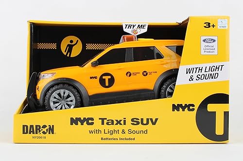 Miniatura 7 de Daron NYC Taxi Ford SUV WLuz y Sonido NY20618