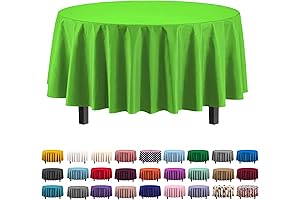 Exquisite 6-Pack Premium Luau Round Tablecloth