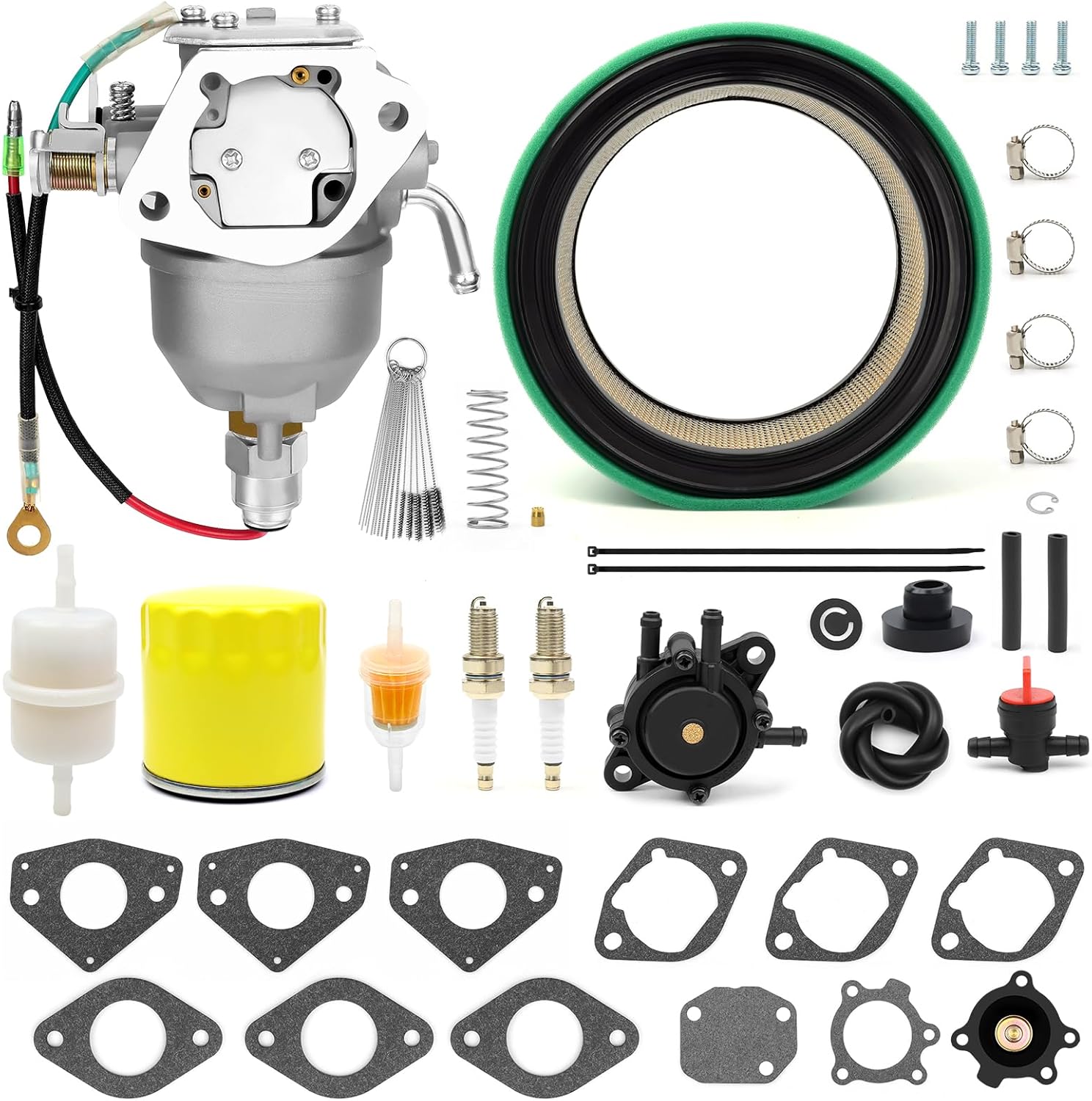 Carburetor Air Filter Oil Filter Fuel Shut Off Valve Fuel Pump For Kohler Command CV18S CV21 CV20S CV22S CV725 Engine 24-853-19-S 24-853-09 24-053-50-S 24-853-50-S 24-853-25-S