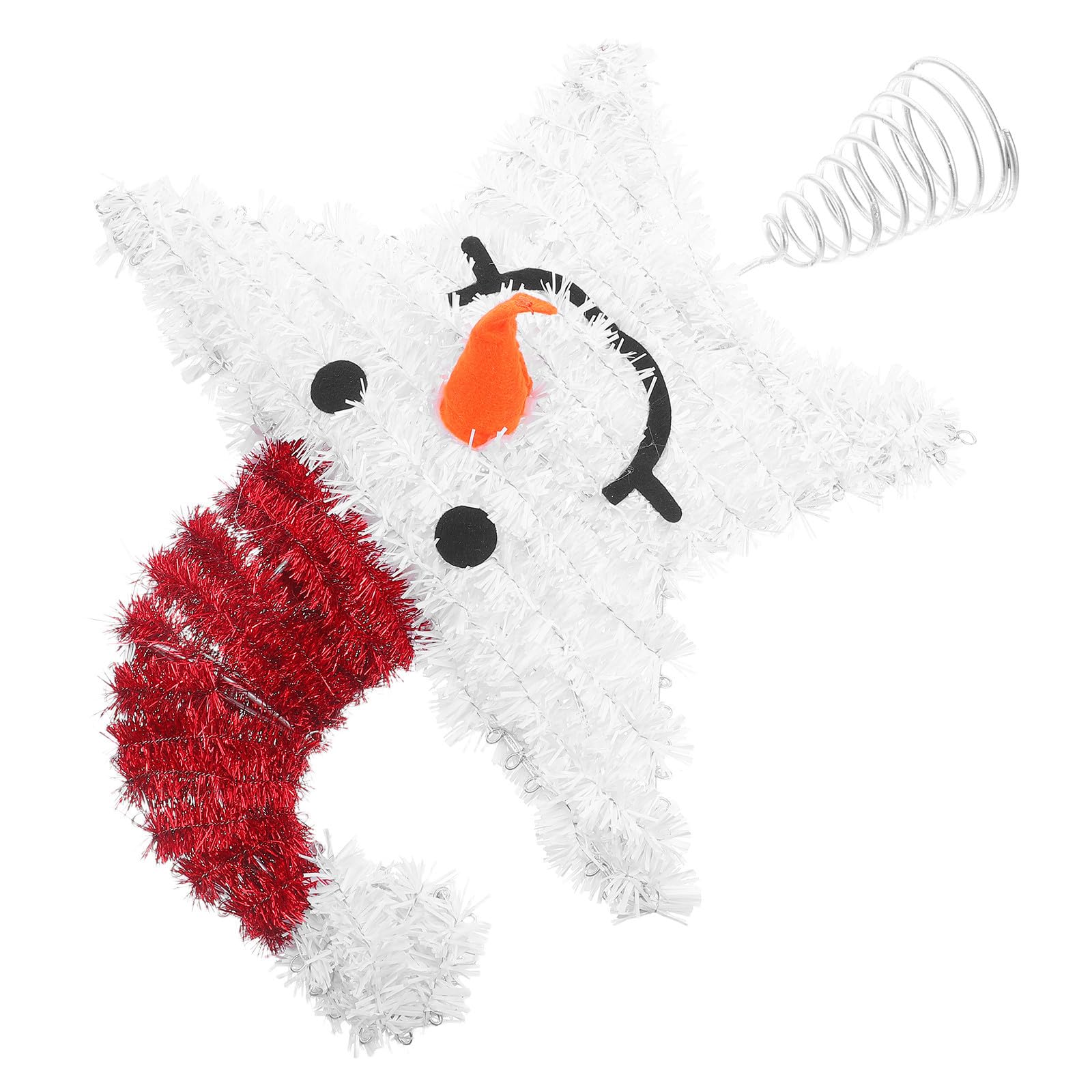 TOYANDONA 4 Pièces Étoile de Sapin Bonhomme de Neige, Décoration de Noël