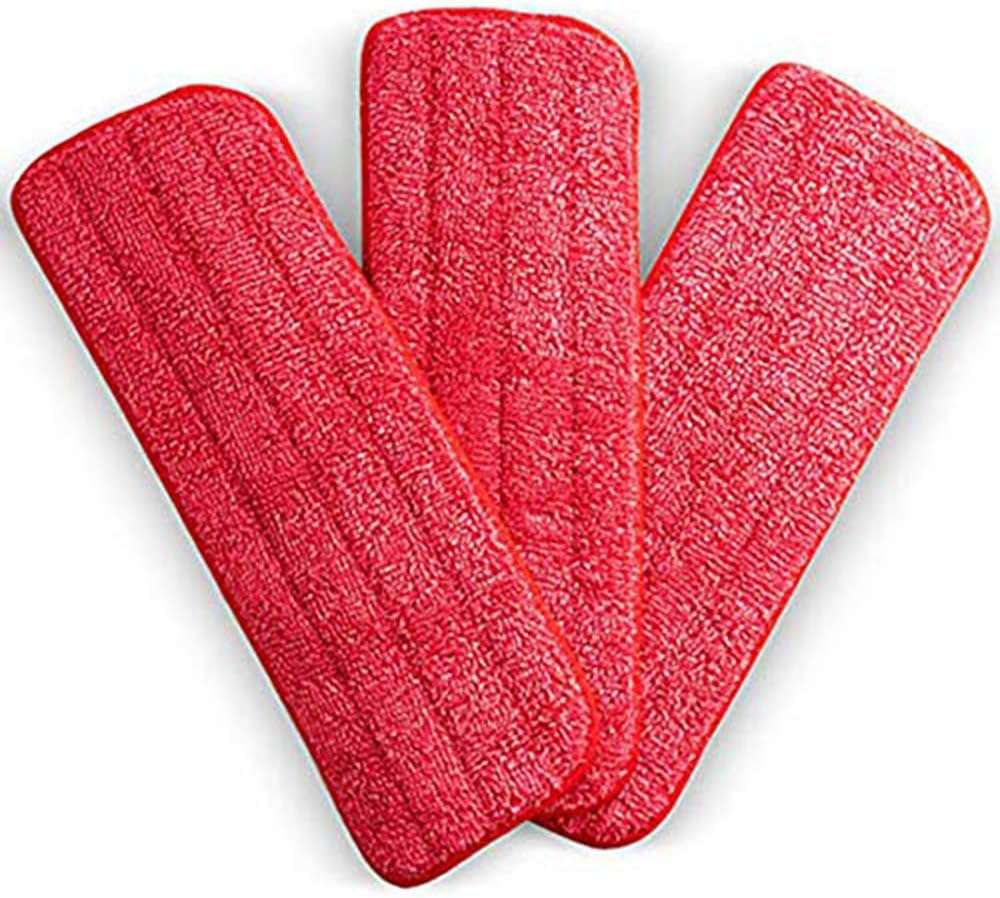 xinye Washable Microfiber Mop Pads (3 Pack) Microfiber Replacement