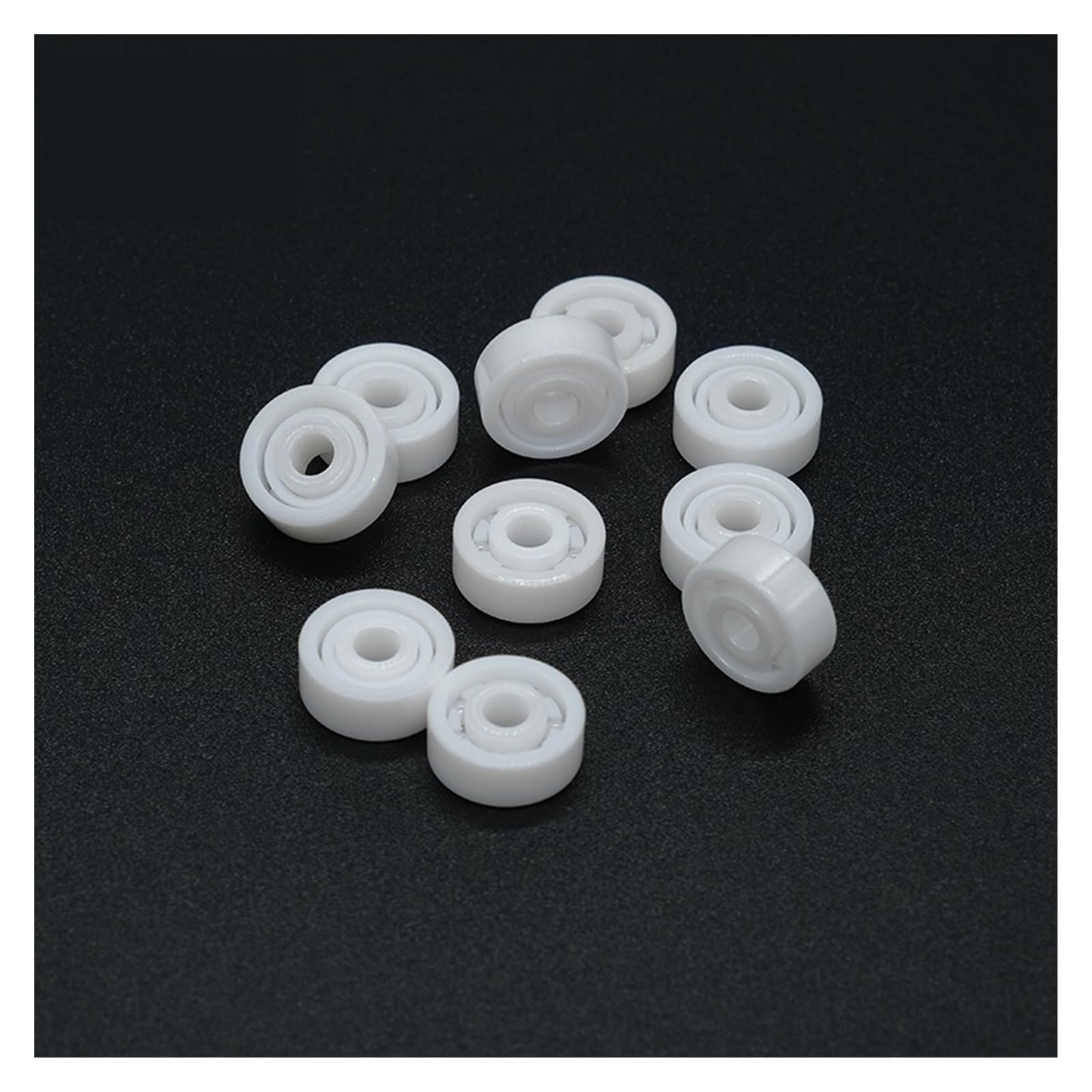 Łożyska, 1 sztuk 623 3X10X4 MM pełne ZrO2 ceramiczne łożysko kulkowe ZRO2 z tlenku cyrkonu MR63 MR74 MR84 MR85 MR95 MR104 MR105 MR106 MR115 szczęście,Wysoka nośność(12X18X4)