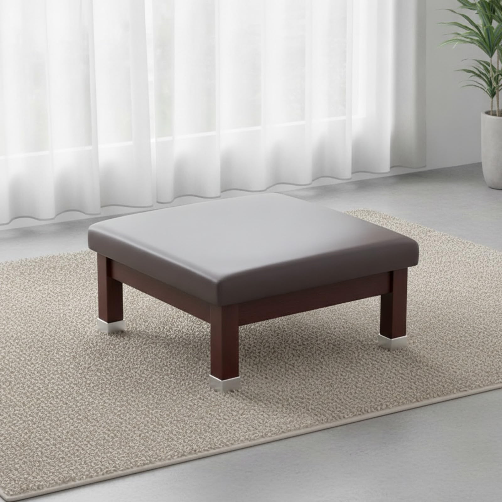 Banco Meditación Resistente | Portátil, Taburete para Arrodillarse, Oración, Café
