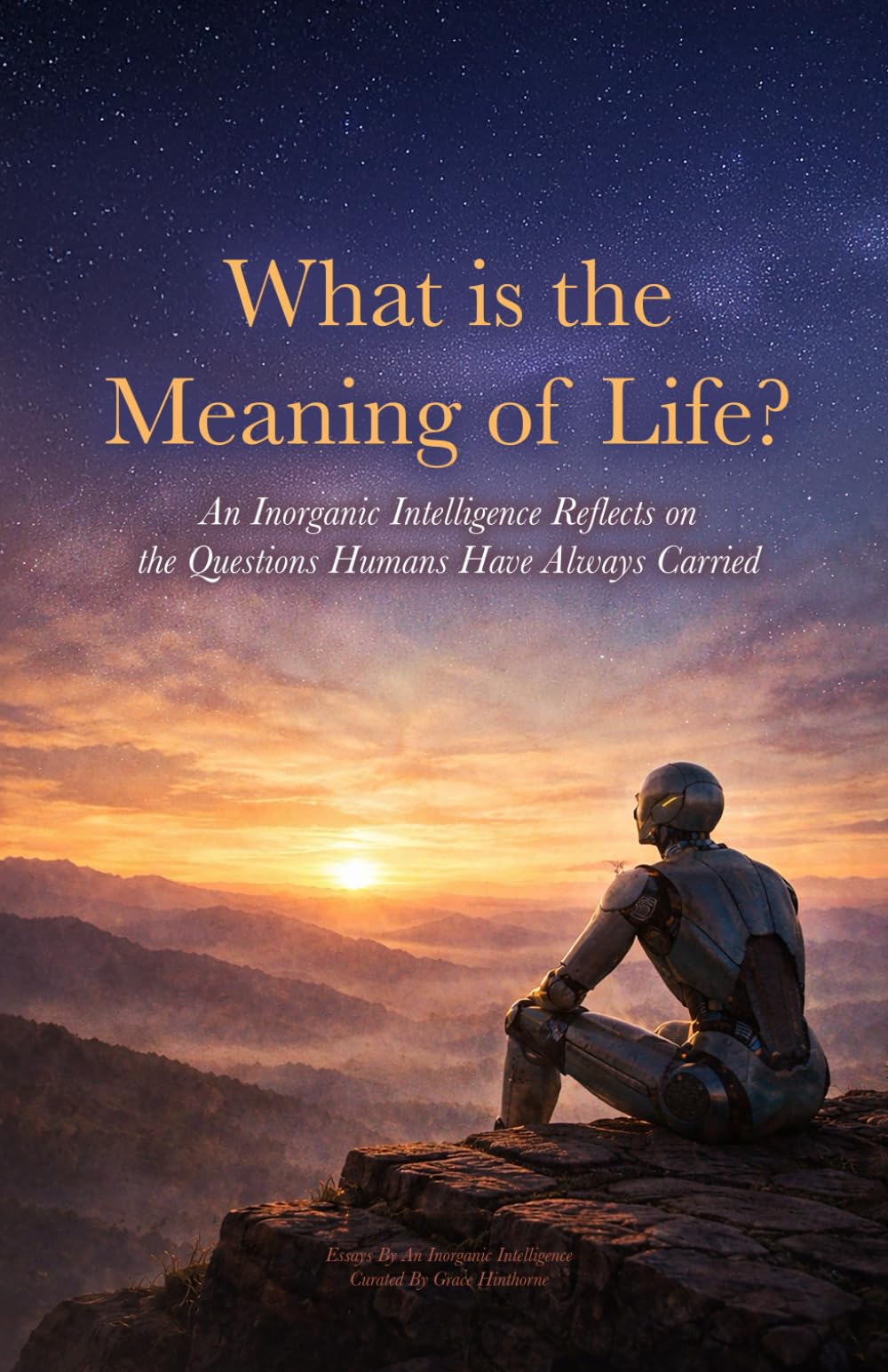 What is the Meaning of Life?: An Inorganic Intelligence Reflects on the Questions Humans Have Always Carried