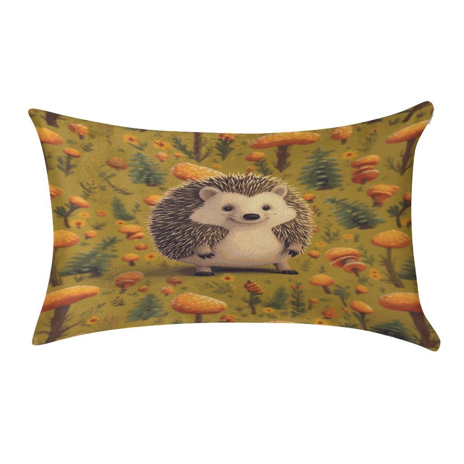 Btcowzrv Style Hedgehog Pillow Cover Pillow Case Pillowcase
