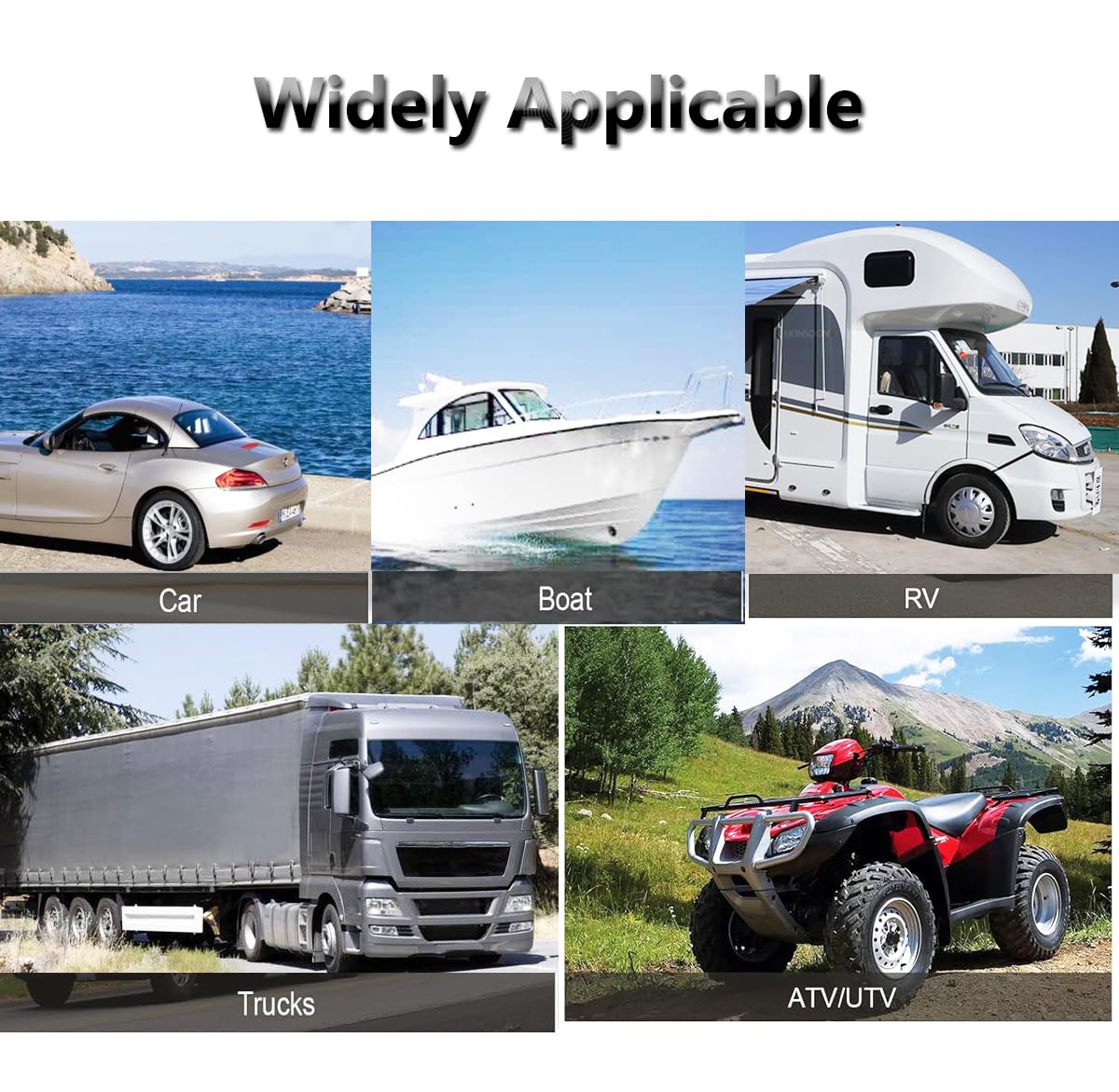 Disjoncteur de batterie télécommandé sans fil - 12 V - 240 A - Interrupteur d'arrêt automatique - Pour voiture, camping-car, ATV, camion, bateau