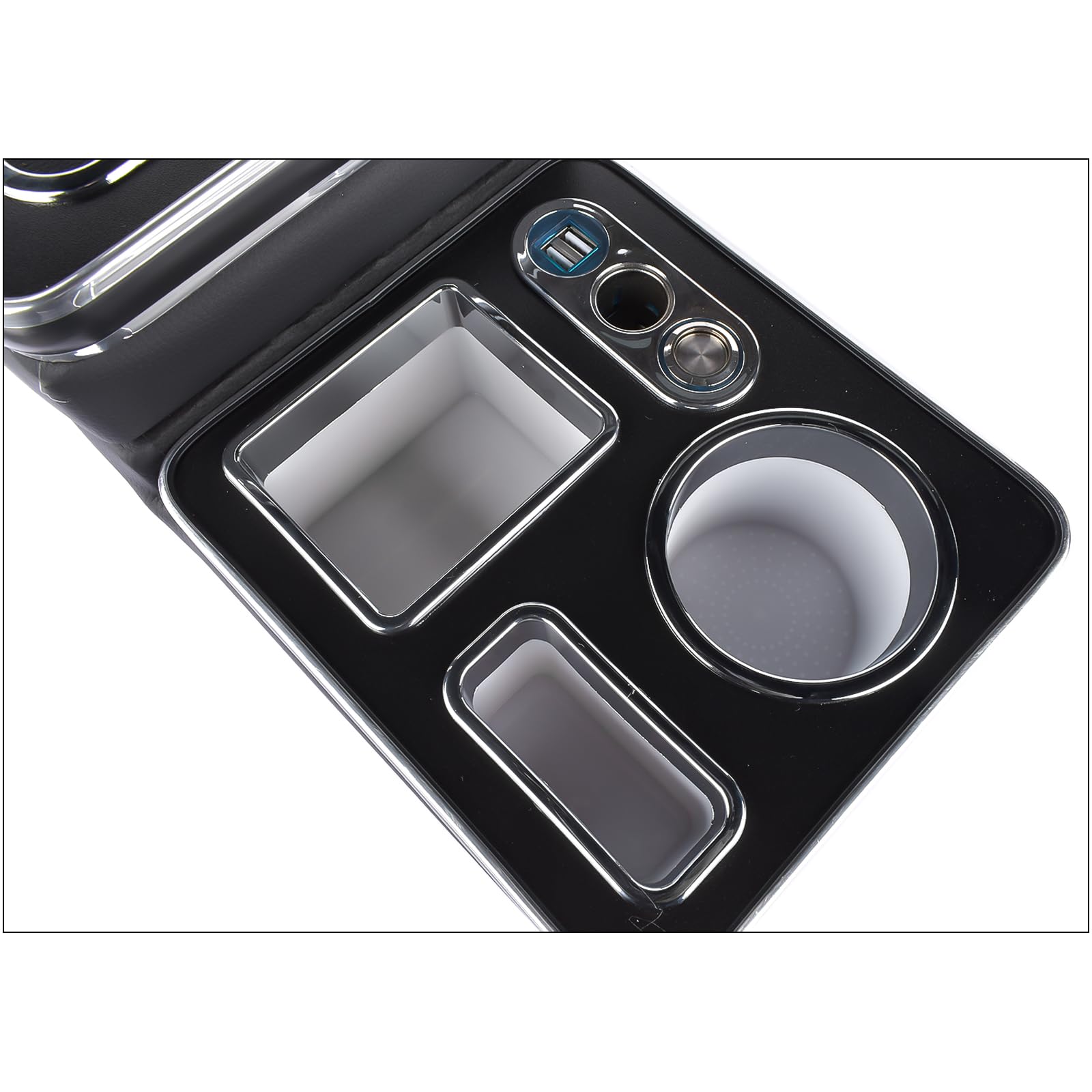 Organizer Console Centrale Per VW Transporter T5 T6 E Toyota Sienta - Portabicchieri E Portatelefono - Foto 4