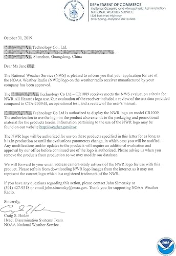 Miniatura 8 de Radio meteorológica de emergencia - Manivela solar NOAA de 5 vías, AMFMSW, banco de energía de 18500 mWh, linterna LED, alarma SOS, radio de