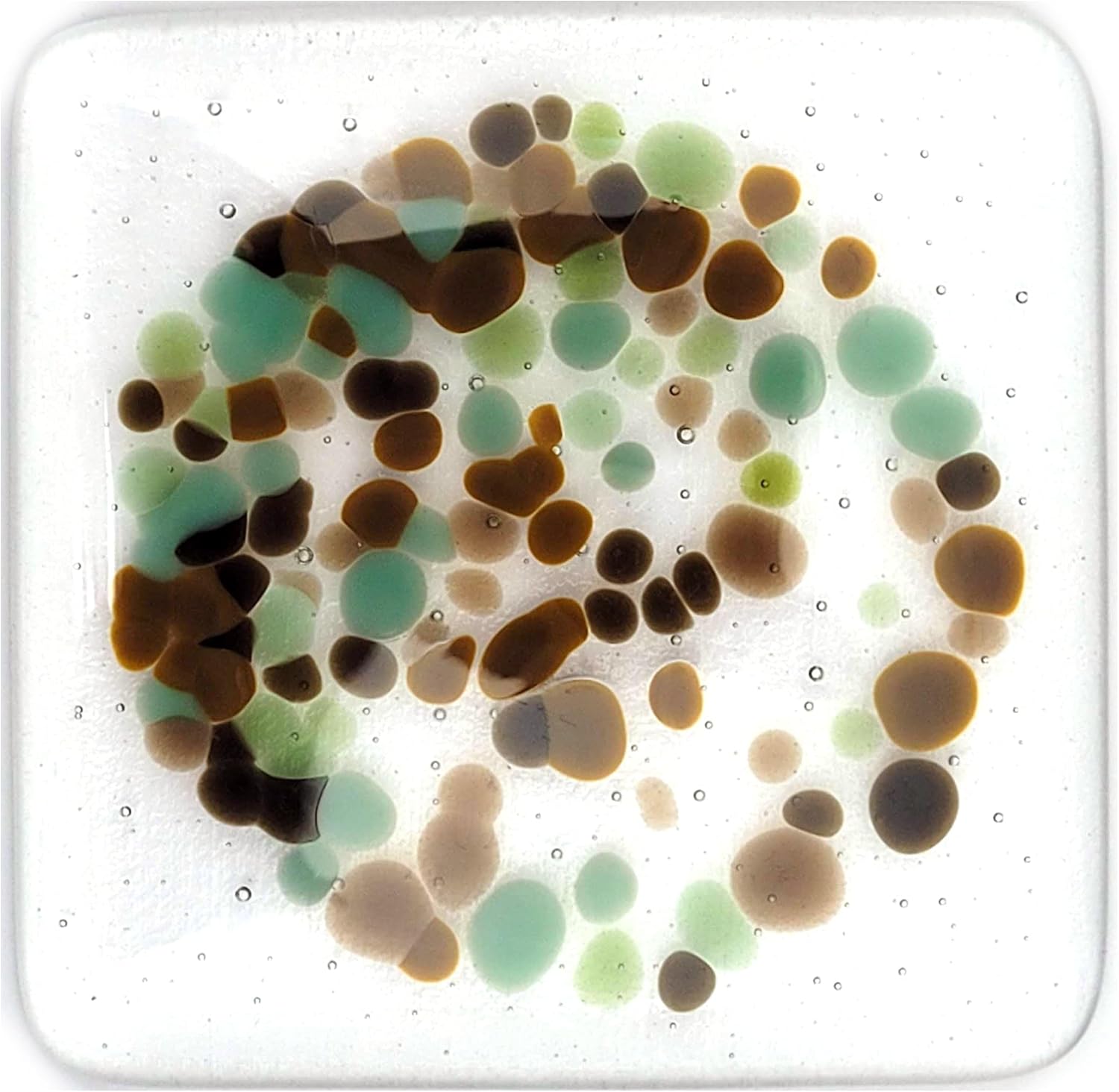 Forest Floor Frit Blend Coarse Bullseye Glass COE 90 Fusible - 4 Ounces