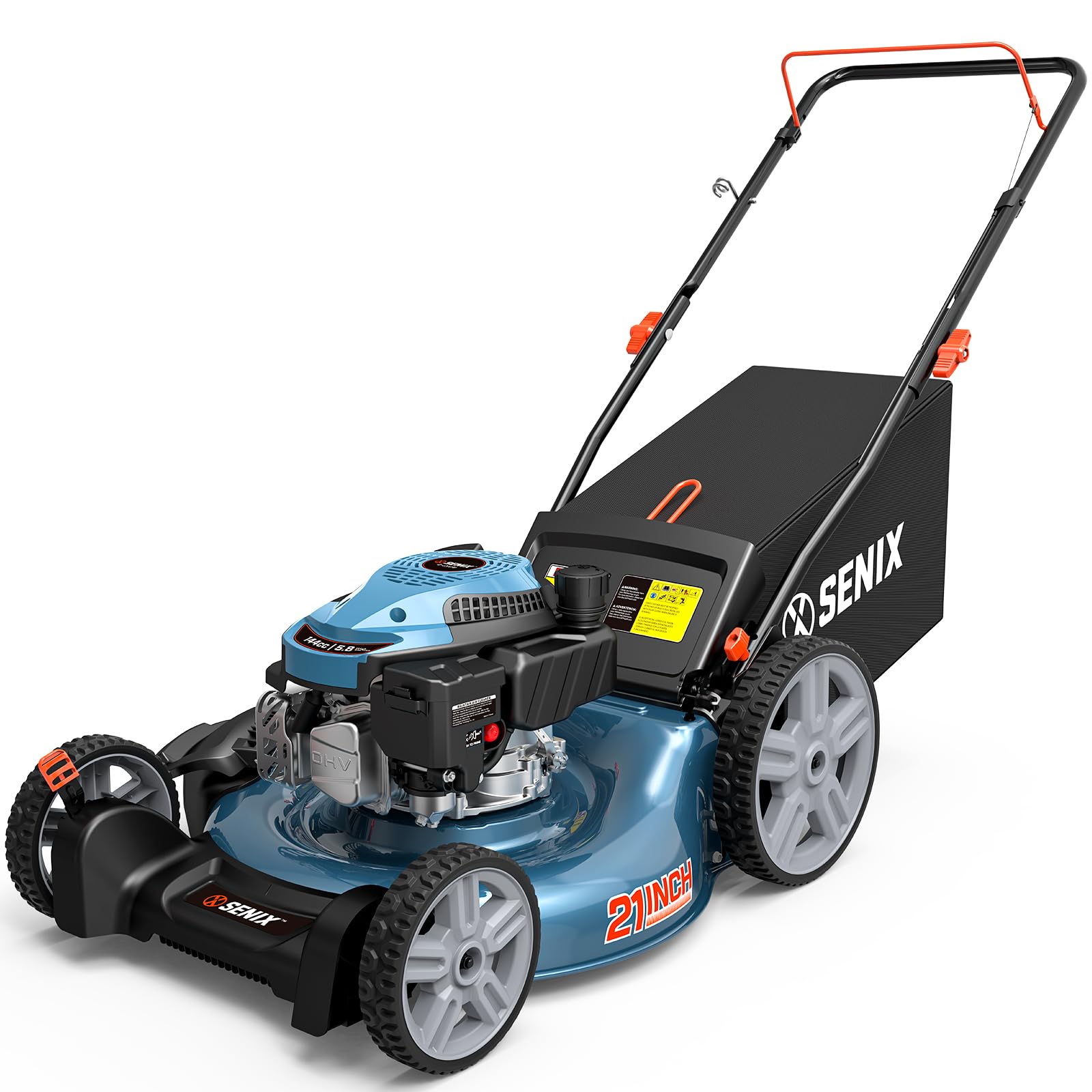 SENIX 21 Inch Gas Lawn Mower
