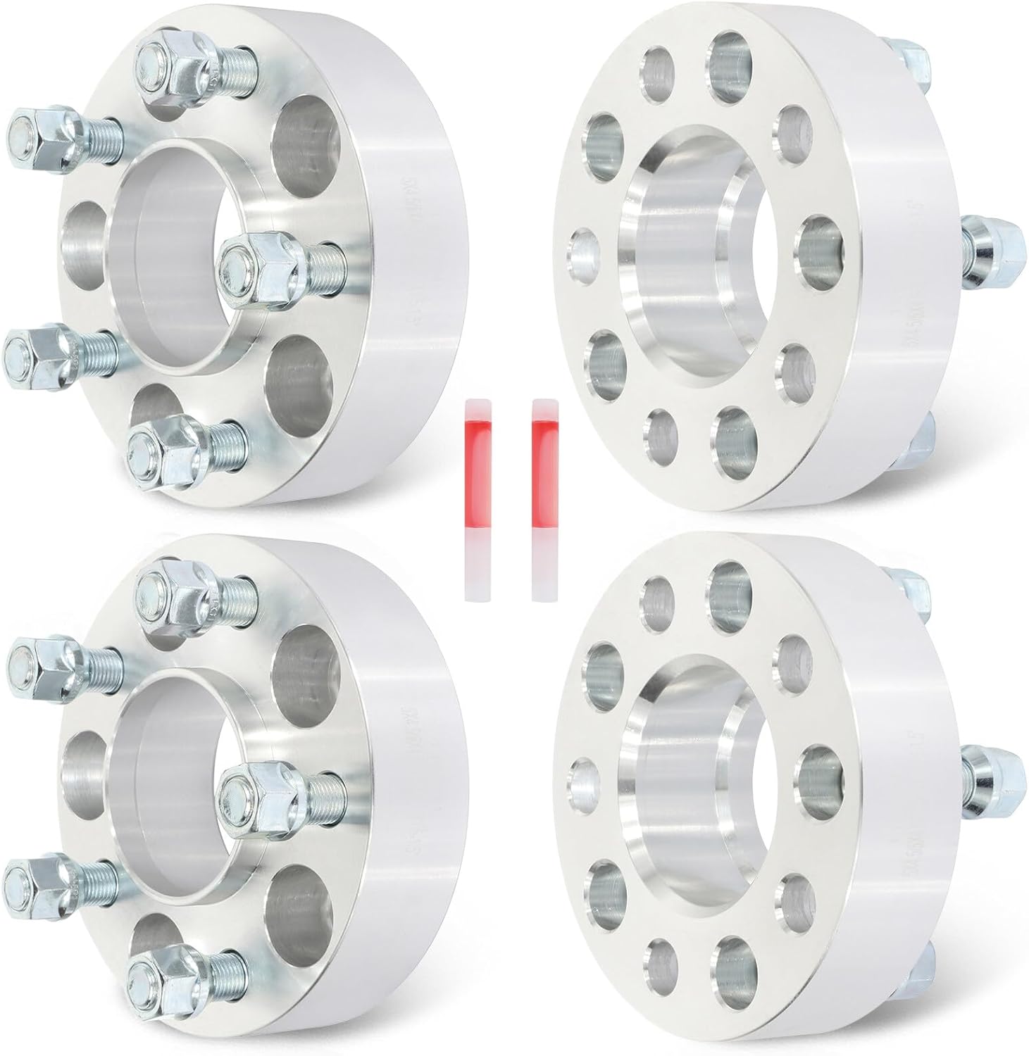 ECCPP 4PCS 5x4.5 Hubcentric Wheel Spacers 5 Lug 5x114.3mm to 5x114.3mm 1.5 inch fits for ford Mustang 2015 2016 2017 2018 2019 2020 Wheel spacers kit