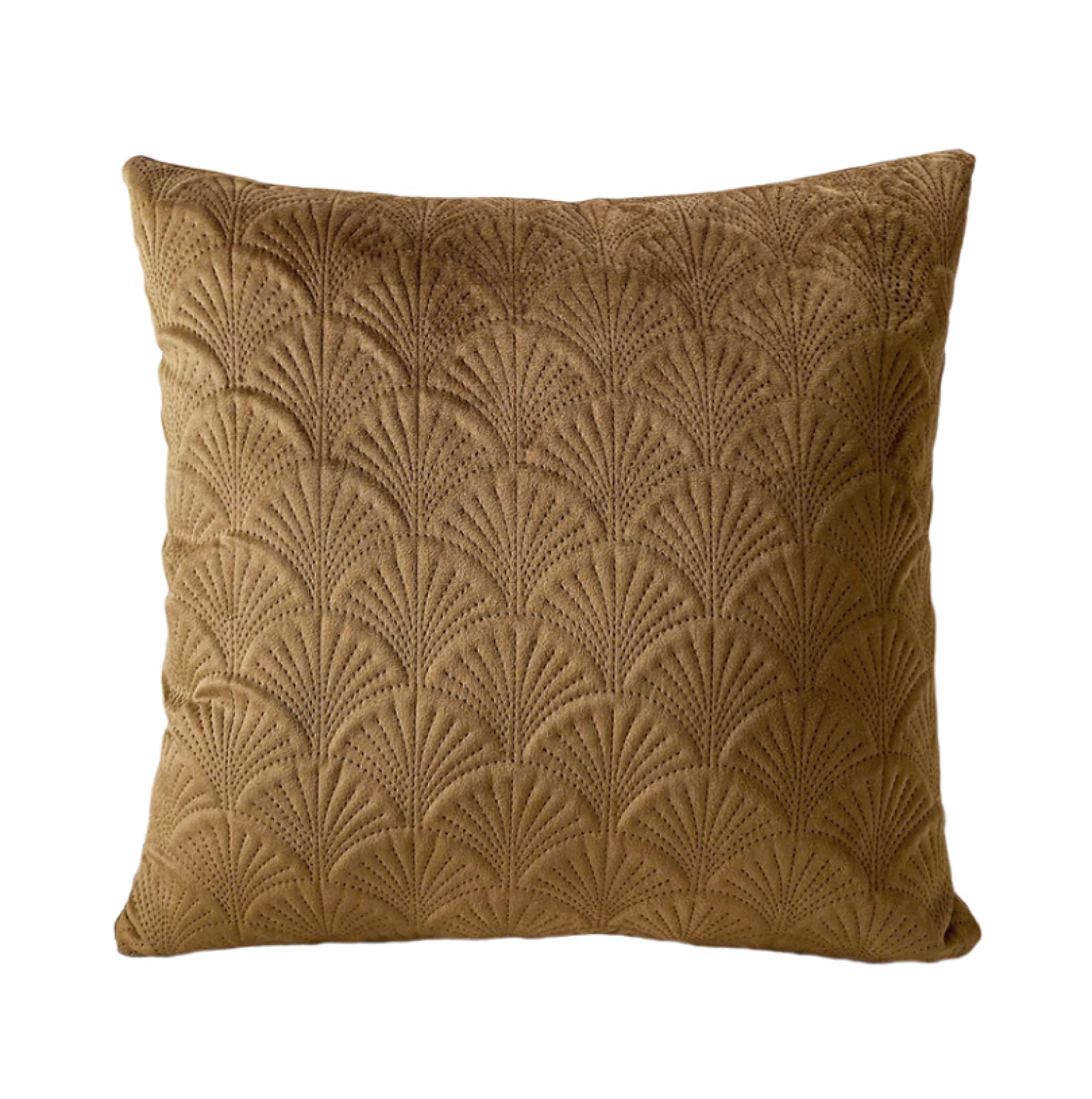 LEVINE Pillow cover - 2 Pieces Sofa Pillowcase Solid Color Bedside Cushion Cover Office Cushion Cover Gray (Color : Coffee)