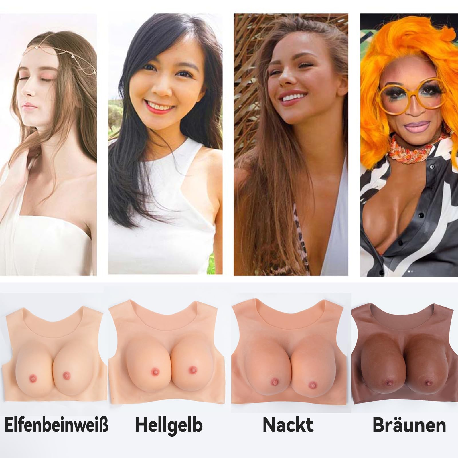 Silikon Brüste Brustformen Realistisch Haut Brustplatten Brustprothese künstliche brüste für Crossdresser Transgender Mastektomie