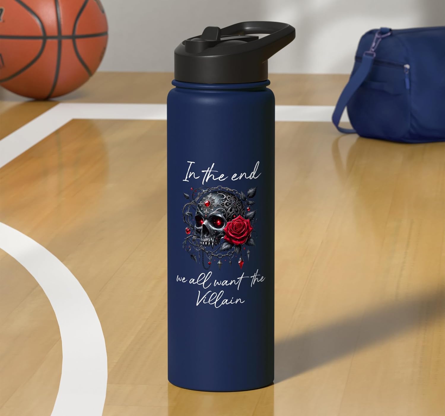 In End We All Want the Villain Era Dark Romance Book Smutty Stainless Steel Insulated Water Bottle