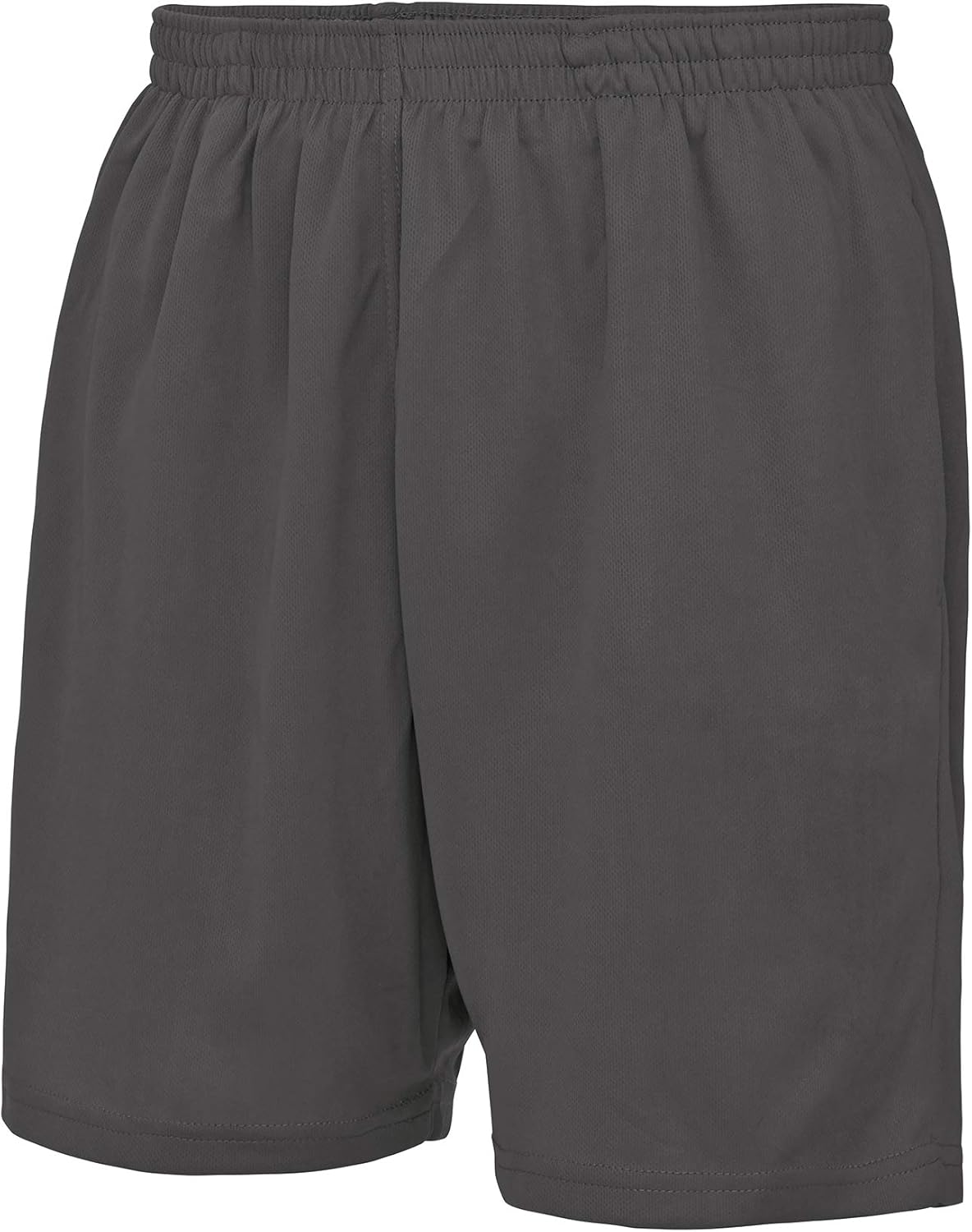 Just Cool Mens Sports Shorts (2XL) (Charcoal)