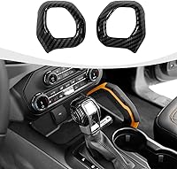Vista 11 de Cubierta de la perilla de la palanca de cambios compatible con accesorios interiores Ford Bronco 2021-2025, color azul