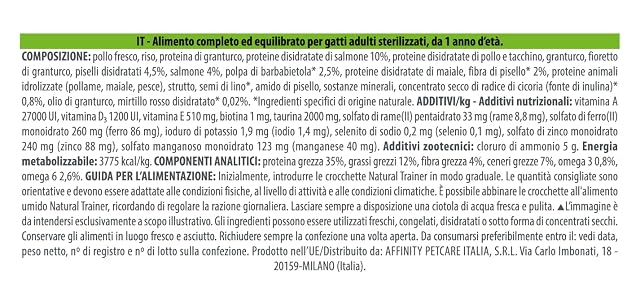 Foto 8 de 8 de Natural Trainer - Pienso para gatos adultos esterilizados Natural Trainer salmón 3 kg