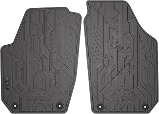 FROGUM NOMAD Gumowe dywaniki samochodowe całoroczne przednie do Skoda Fabia ll 2006-2014 | Odporny materiał | 1,5 cm ran