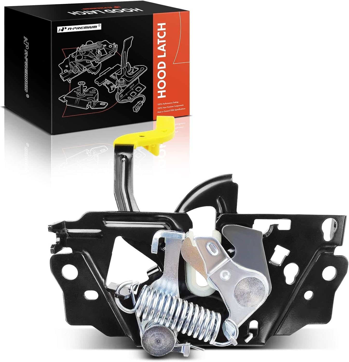 A-Premium Front Hood Latch Assembly Compatible with Ford Transit-150 Transit-250 Transit-350 2015-2022, Without Anti Theft, Front Hood Lock Engine Bonnet Latch Assembly - Replace# CK4Z16700A