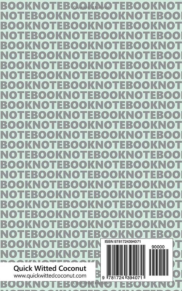 Notebook 5x8 (Pastel Green Grey) - Image 2