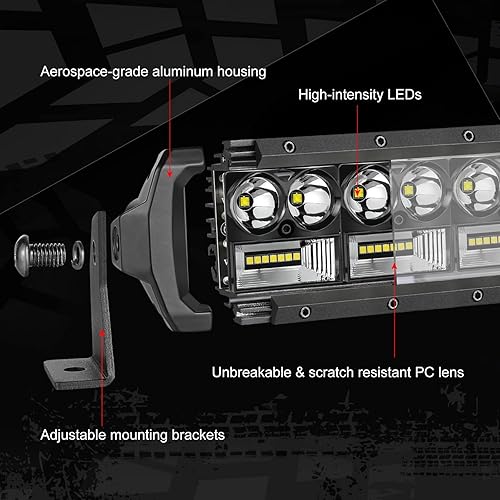 Miniatura 10 de Cubos LED, Auto Power Plus 2 unidades de 50 W 3 pulgadas, cápsulas LED todoterreno, luces cuadradas de conducción LED, luz de trabajo LED, luz de