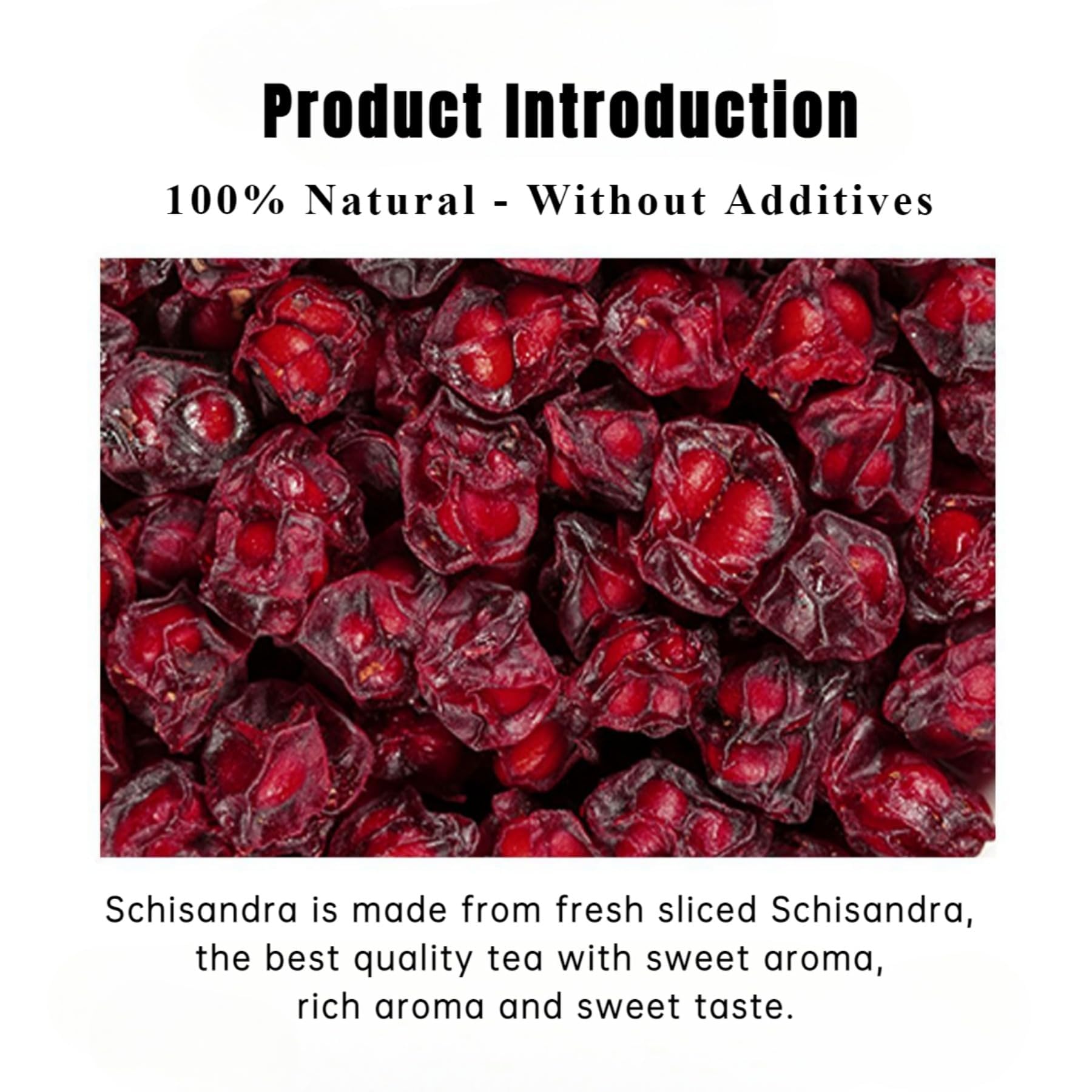 Premium Grade Getrocknete Schisandra Beeren Natürlicher Kräutertee Nördliche Schisandra, Eine Gesunde Wahl (1000g)
