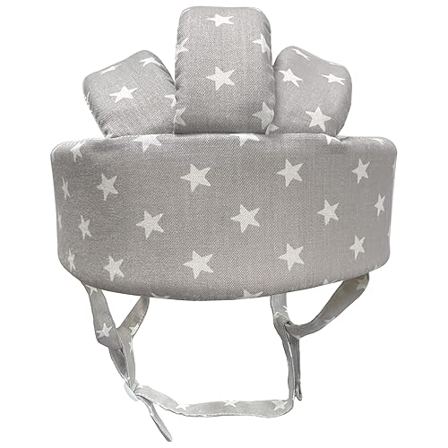 Miniatura 9 de Casco de seguridad para bebé, protector de cabeza para niños pequeños, cojín de cabeza para bebé, arnés protector de cabeza suave ajustable para