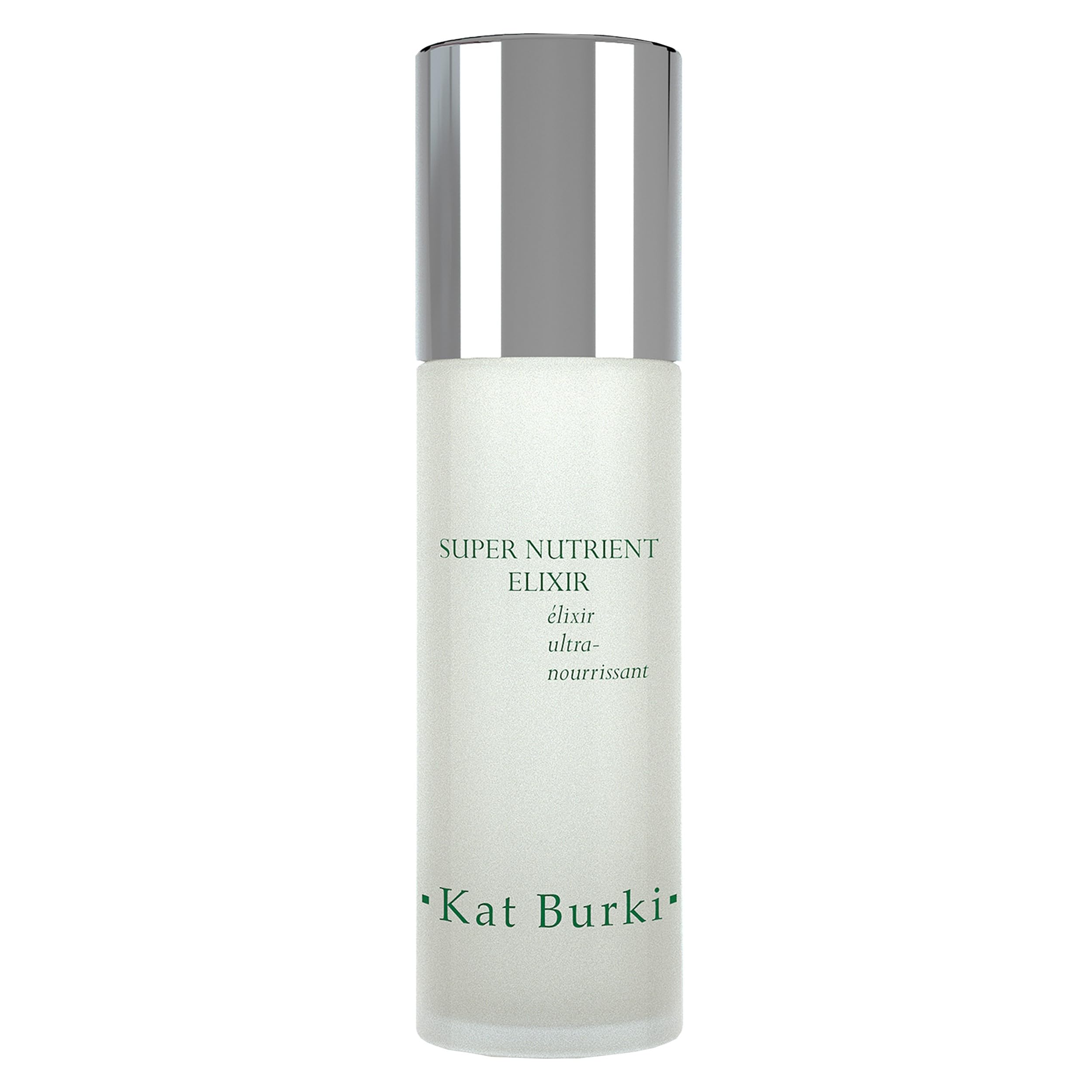 KAT BURKI Super Nutrient Elixir. Hydrating Face Toner with Hyaluronic Acid, 1% Glycolic Acid & Rose Water Suitable For All Skin Types, 3.4 fl.oz