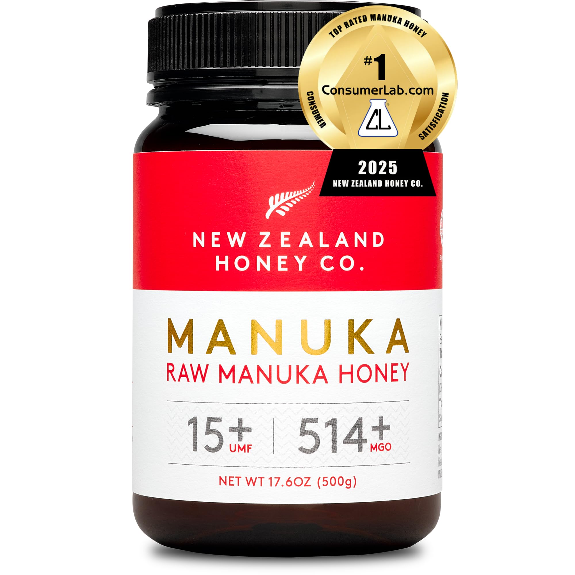 Raw Manuka Honey UMF 15+ (MGO 514+)