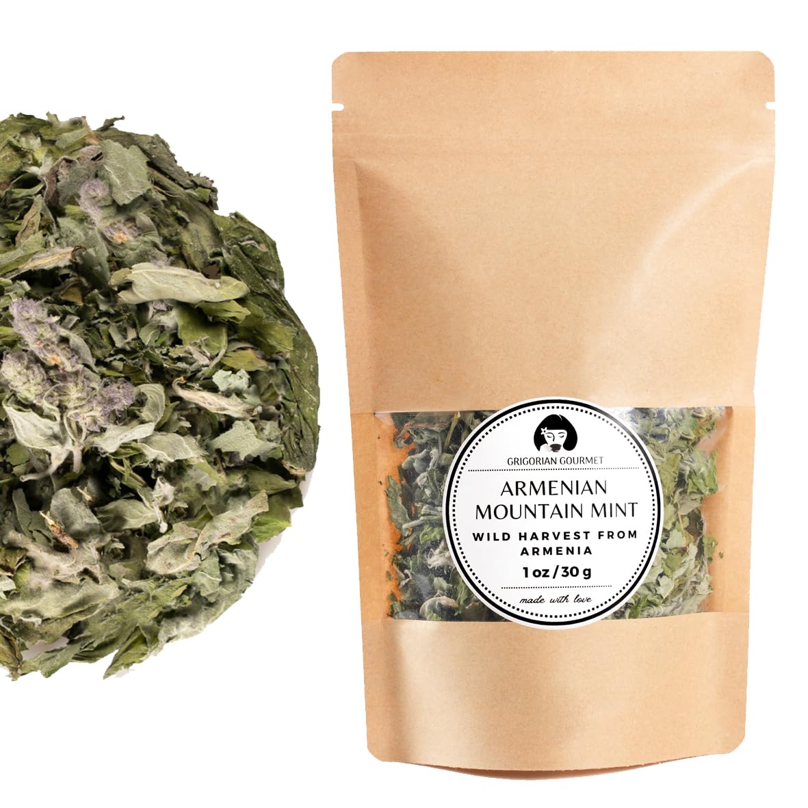 Amazon.com : Armenian Mountain Mint | Wild Herbal Tea | Hand