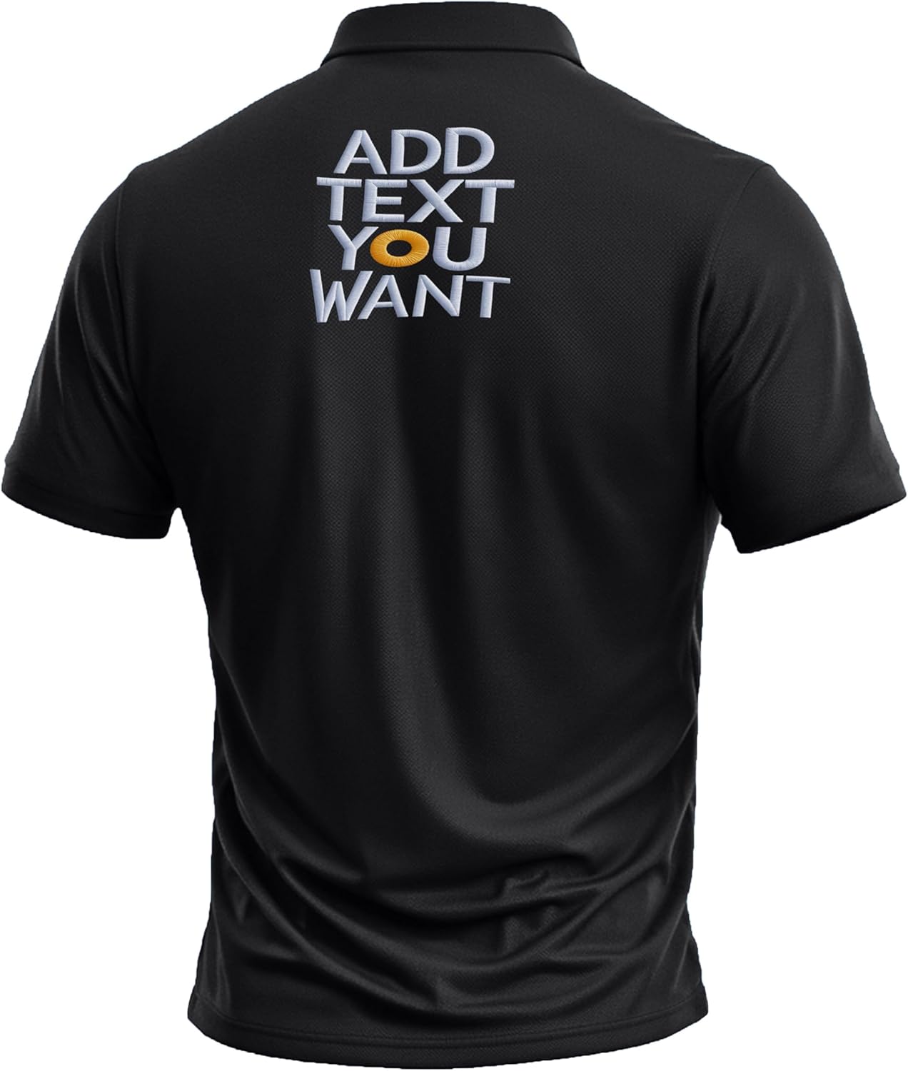 Custom Polo Shirts for Men Design Your Own Golf Jersey Personalized Print/Embroidered Text - Image 3