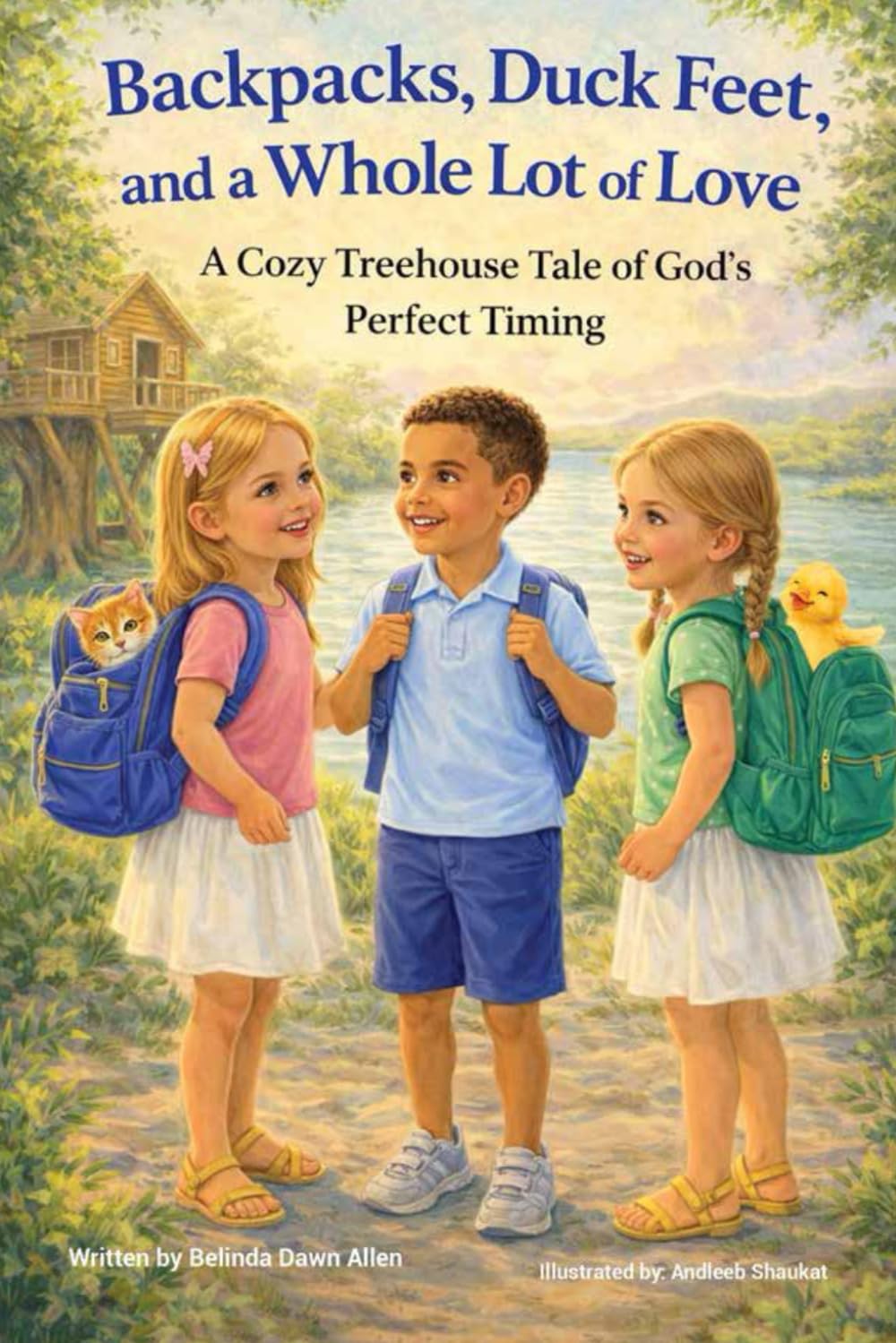 Backpacks, Duck Feet, and a Whole Lot of Love: A Cozy Treehouse Tale of God's Perfect Timing (Whispers from Heaven)