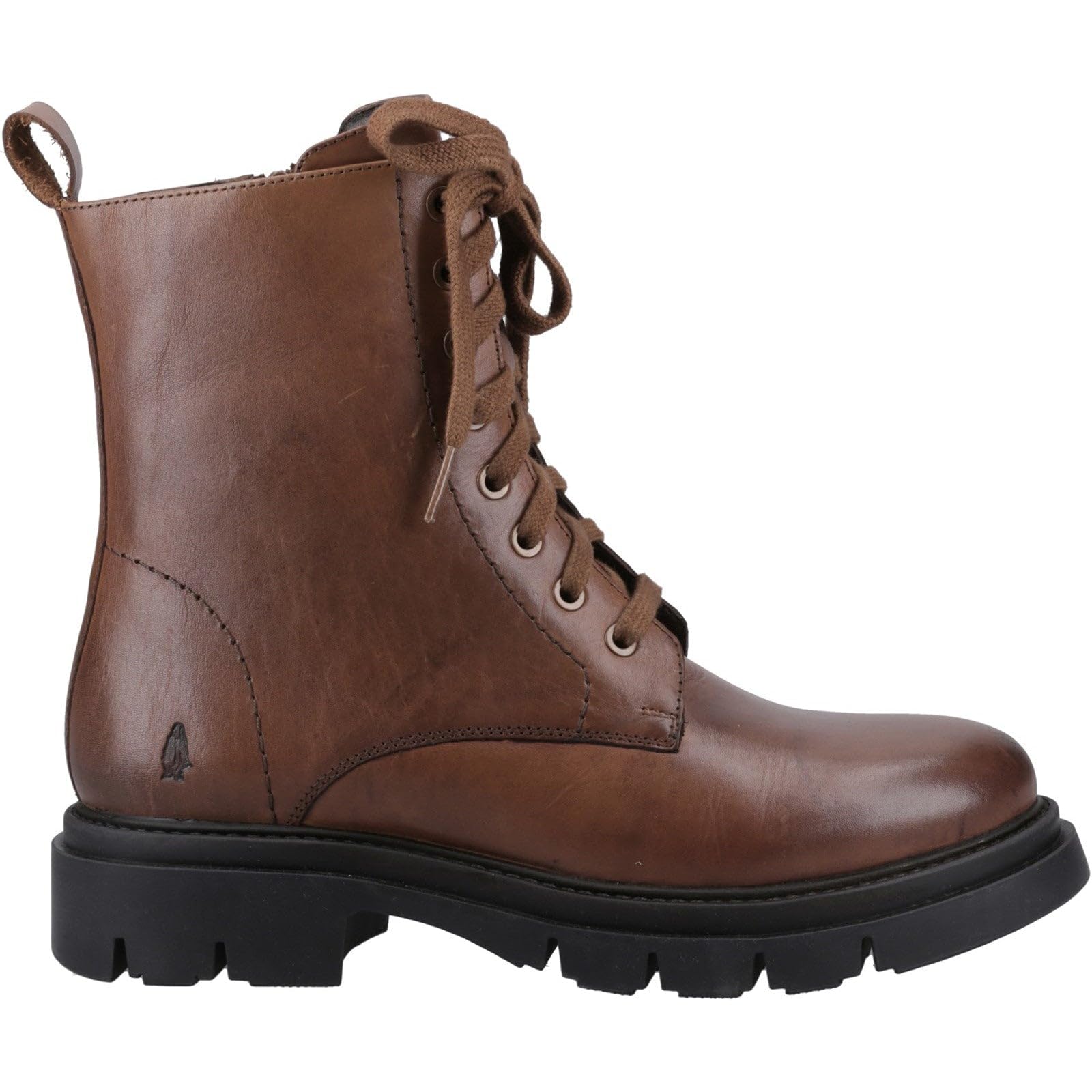 Hush Puppies Female Rhea Lace Boot, Brown, 3