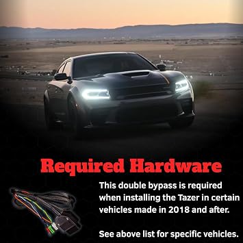 Z Automotive Double Bypass fits 2018-2023 Dodge Charger, Challenger & Chrysler 300 | OBD2 Plug-In Device | Trunk Mount Security Gateway Bypass | Easy Installation
