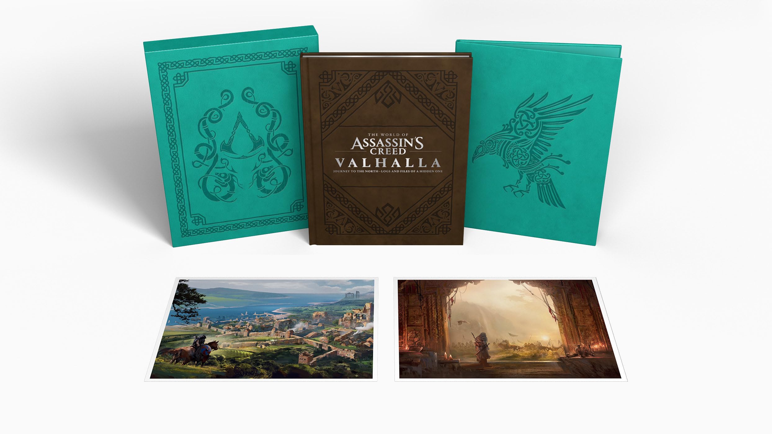 The World of Assassin's Creed Valhalla: Journey to the North--Logs and Files of a Hidden One (Deluxe Edition) Hardcover – 13 Jun. 2023