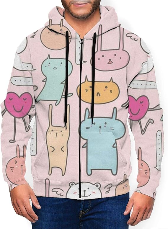 Amazon Co Jp かわいい動物 パーカー メンズ トレーナーパーカー おしゃれ ジッパー フーディ スウェットパーカー 長袖 フード付き ポケット付き プルオーバー カジュアル ライト パーカー ファッション Amazon Co Jp かわいい動物 パーカー メンズ トレーナーパーカー おしゃれ ジッパー フーディ スウェットパーカー 長袖 フード付き ポケット付き プルオーバー カジュアル ライト パーカー ファッション